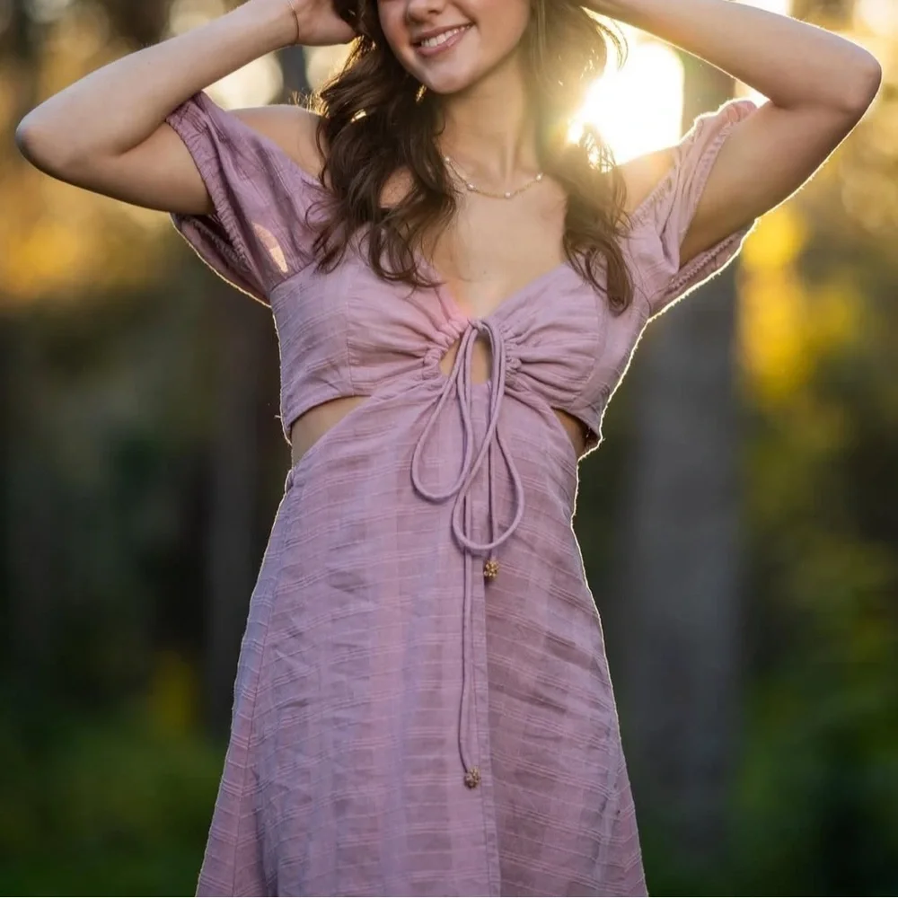 Free People Cutout Dress